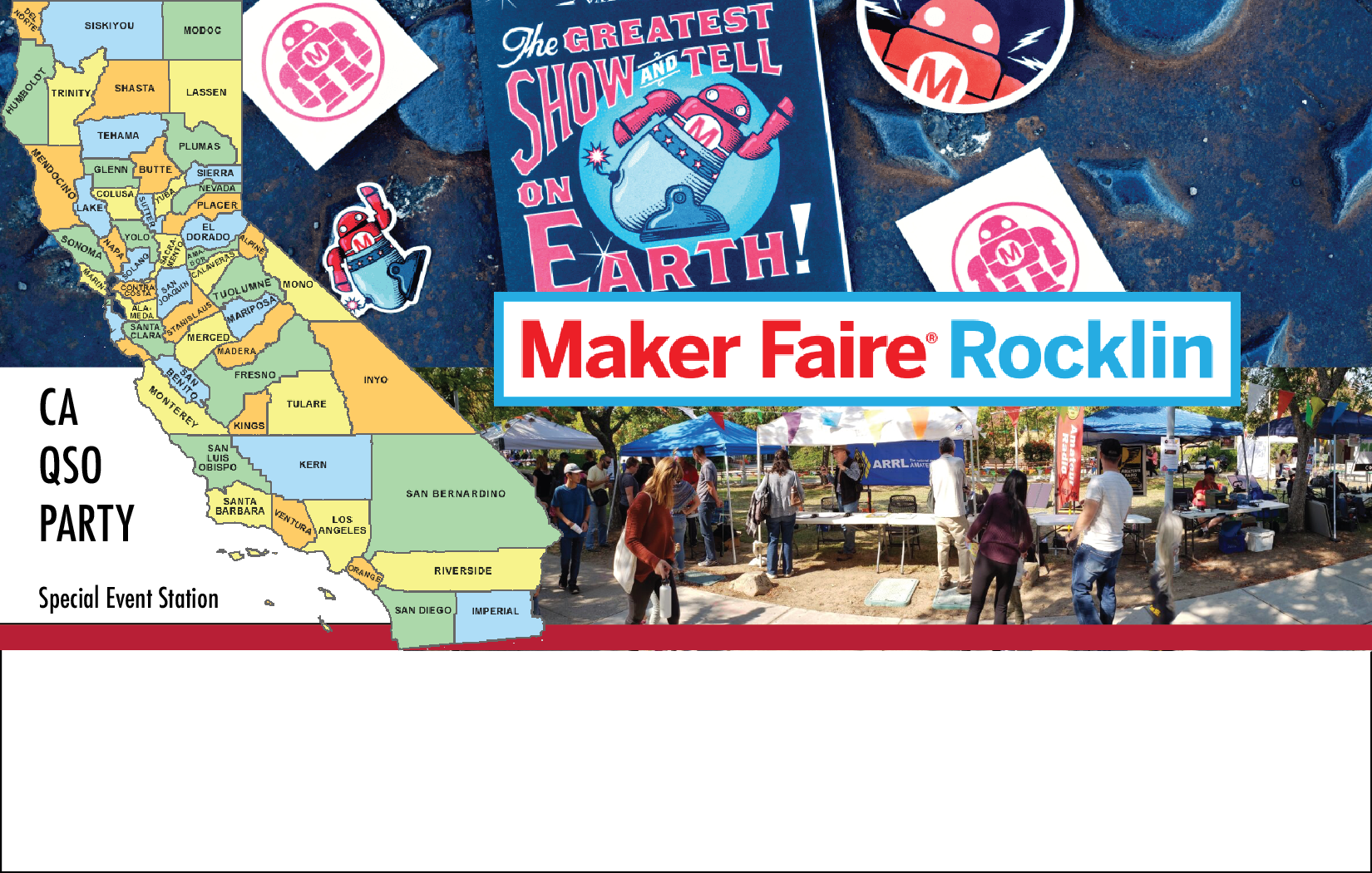 ARRL Amateur Radio Exhibit at Oct. 4 Rocklin Maker Faire