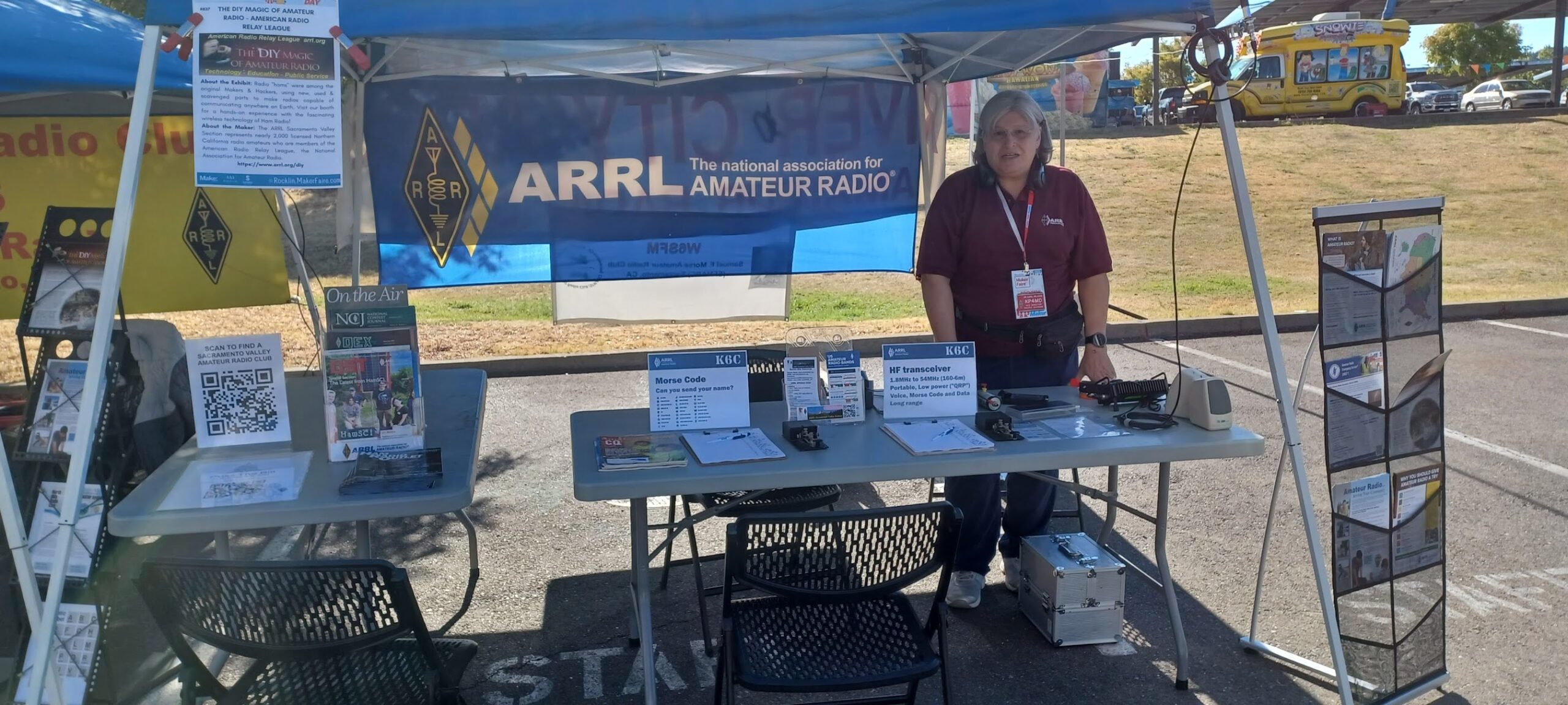 ARRL at the 2025 Rocklin Maker Faire