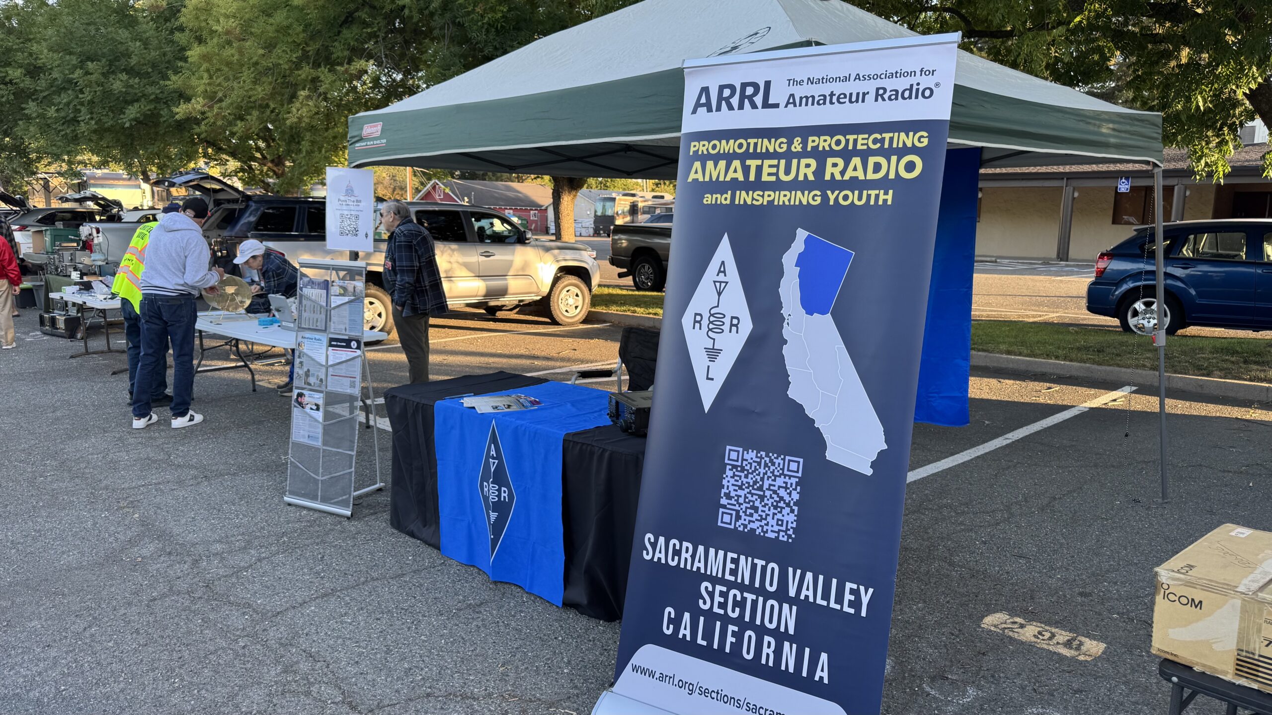 ARRL at the Carmichael Elks Hamfest