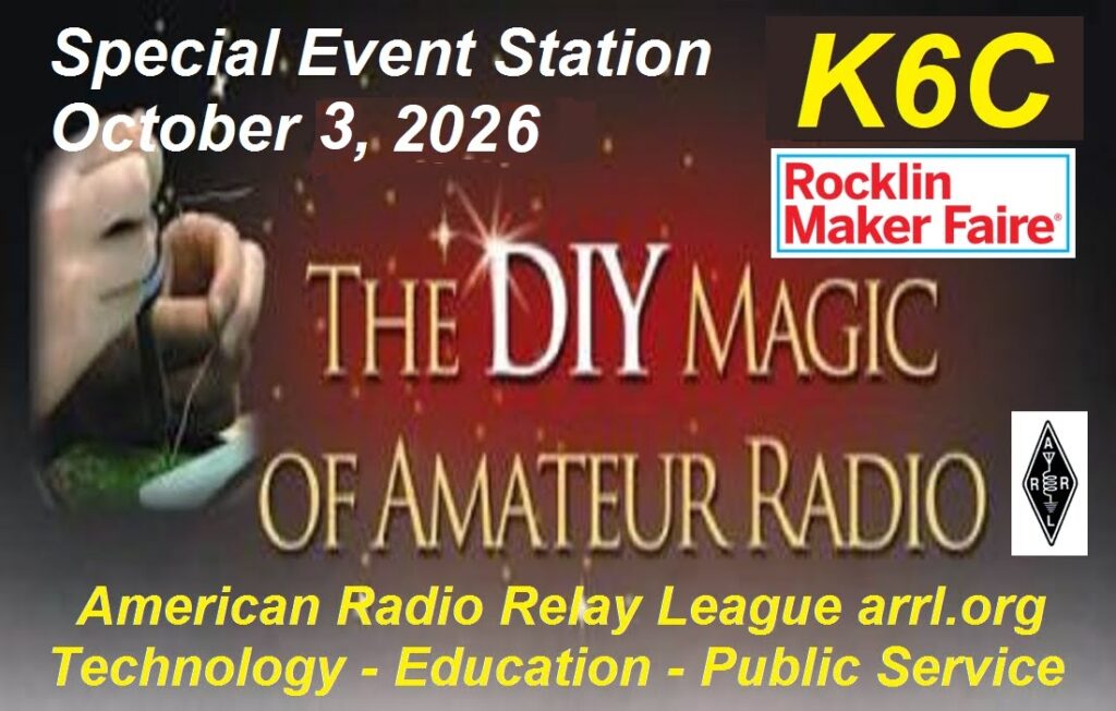 ARRL Exhibit at the 2026 Rocklin Maker Faire