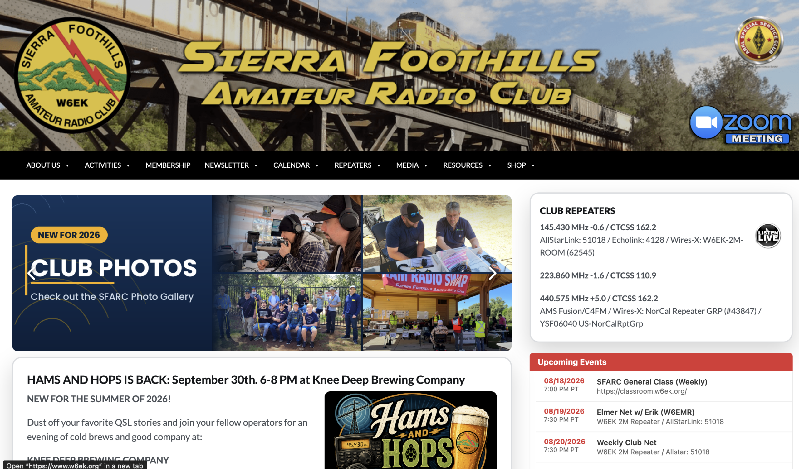 W6EK.org – ARRL Award-Winning Website