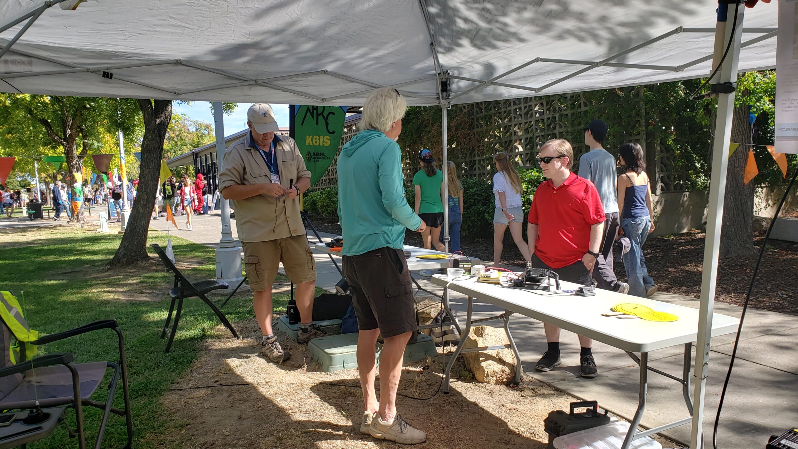 Sacramento Valley Members Promote Amateur Radio at 10/3/2026 Rocklin Maker Faire