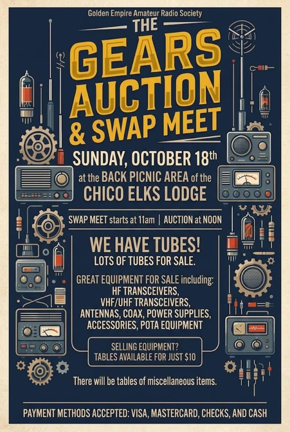 GEARS Auction and Swap Meet 2026